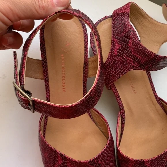 Anthropologie Romy Platform Heels - Picture 6 of 9